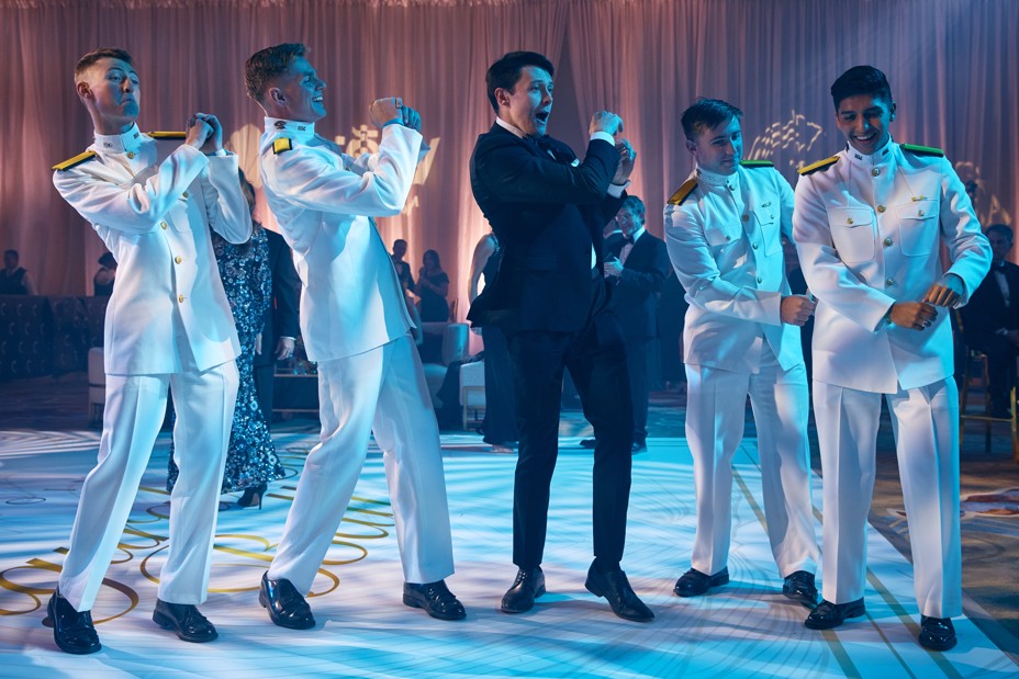 The dance floor at the Turning Point USA Inaugural Eve Ball