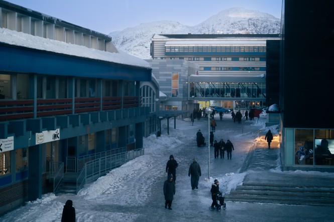 Shops where MAGA hats are sold in Nuuk, Greenland