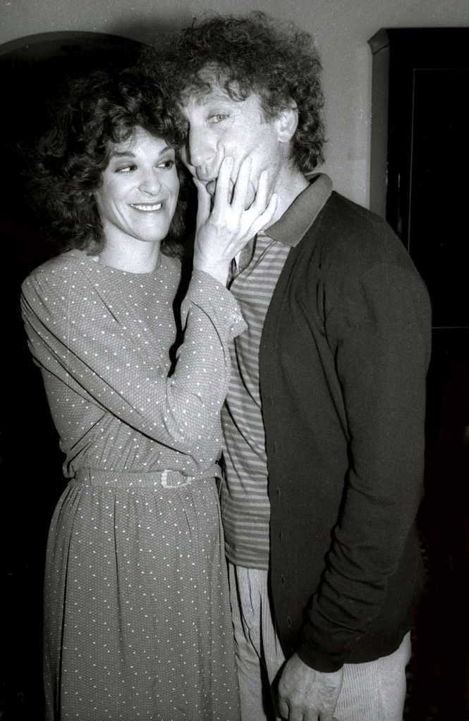 Gilda Radner and Gene Wilder, photographed in 1982