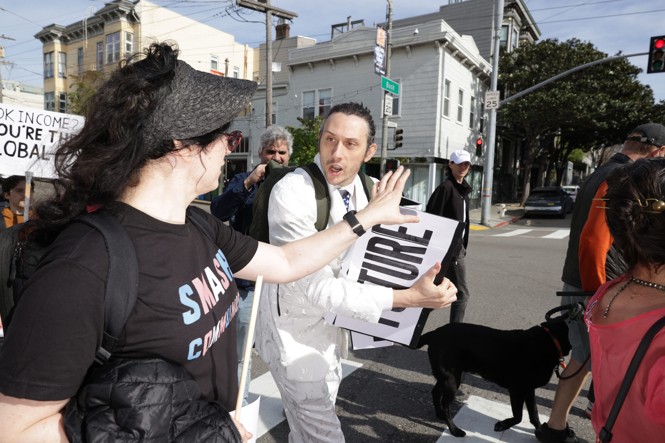 Image from The March for Billionaires