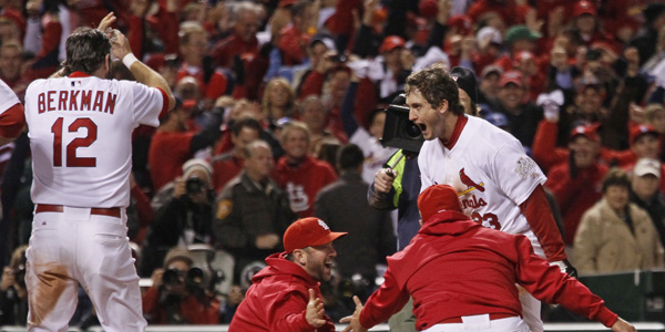  David Freese Game ganar walk-off Home Run Juego 6 2011