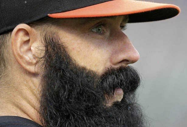 Giants Closer Brian Wilson Known for Beard and Quirkiness - The