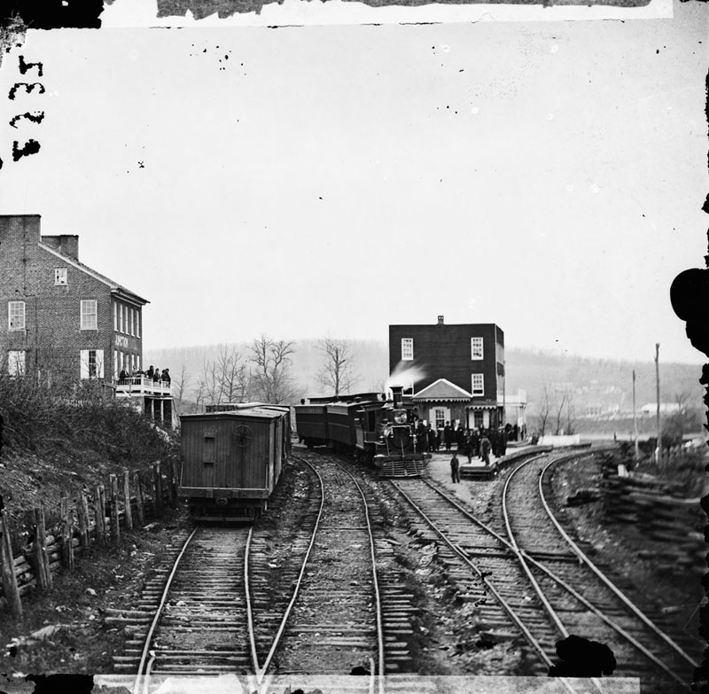 Misc B&W Photo Collection Historic Images of Railroads Around The Northeast 
