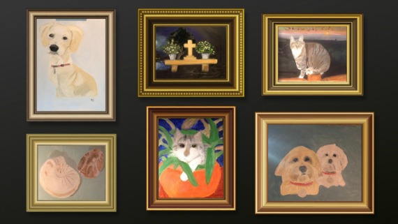 george bush dog paintings