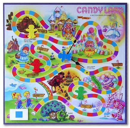 new candy land board