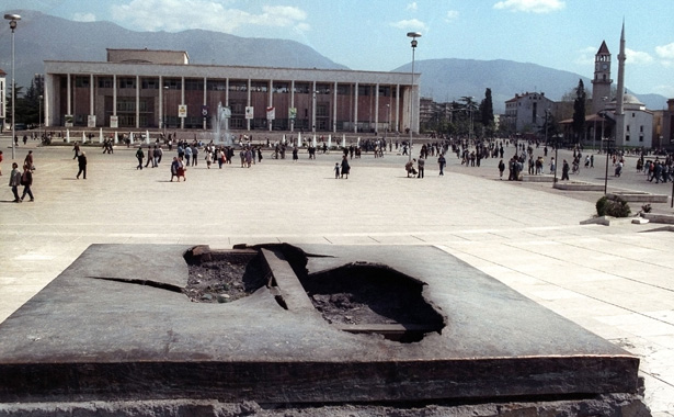 Hoxha footprints banner.jpg