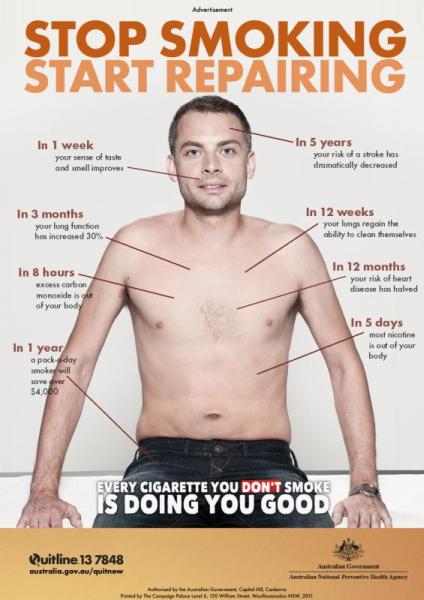 quit smoking ads