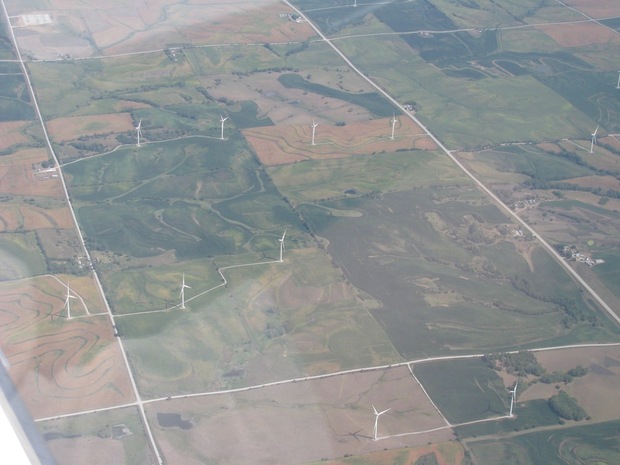 'windmills,' Isohyets, And Other Wonders Of The Great Plains From Above 