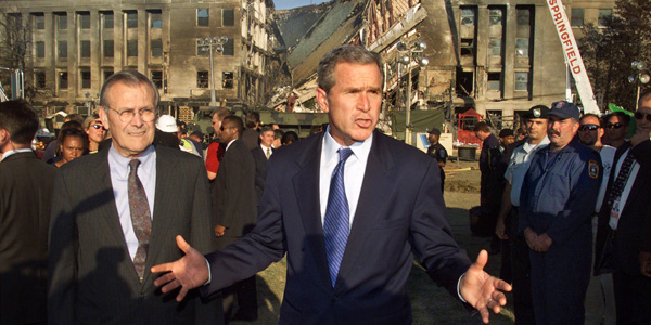 Bush in front of Pentagon - Pablo Martinez Monsivais AP - banner.jpg