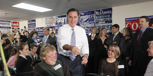 Mitt Romney at McDonnell office - AP Photo:Pablo Martinez Monsivais - banner.jpg