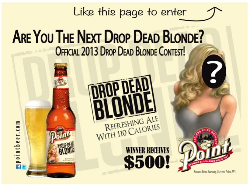 drop dead blonde beer