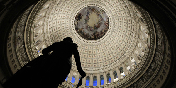 Statue silhouette in Capitol rotunda - AP Photo:Manuel Balce Ceneta - banner.jpg