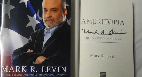 New Mark Levin book opens as New York Times No. 1 bestseller