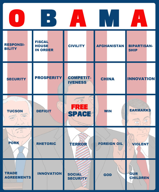 State of Play Bingo Card