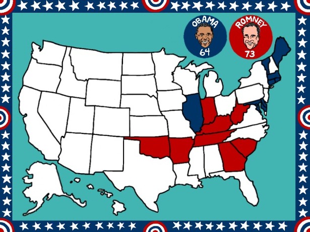 The 2012 Election Results: Obama's Win in 1 Map - The Atlantic