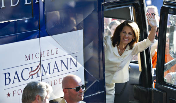 Michele Bachmann Wins Scenes from the Ames Straw Poll Circus