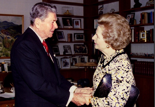 margaret thatcher and ronald reagan