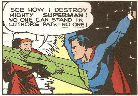 Superman Defeated By Kryptonite