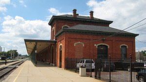 Railroad Station in Jackson Michigan
