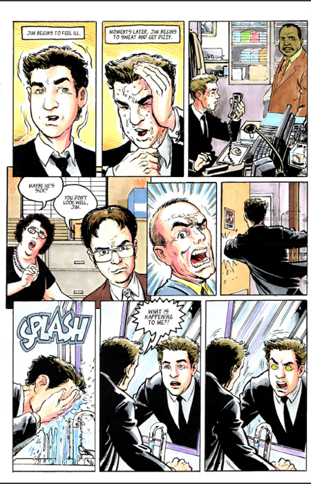 Arriba 73+ imagen the office comic book