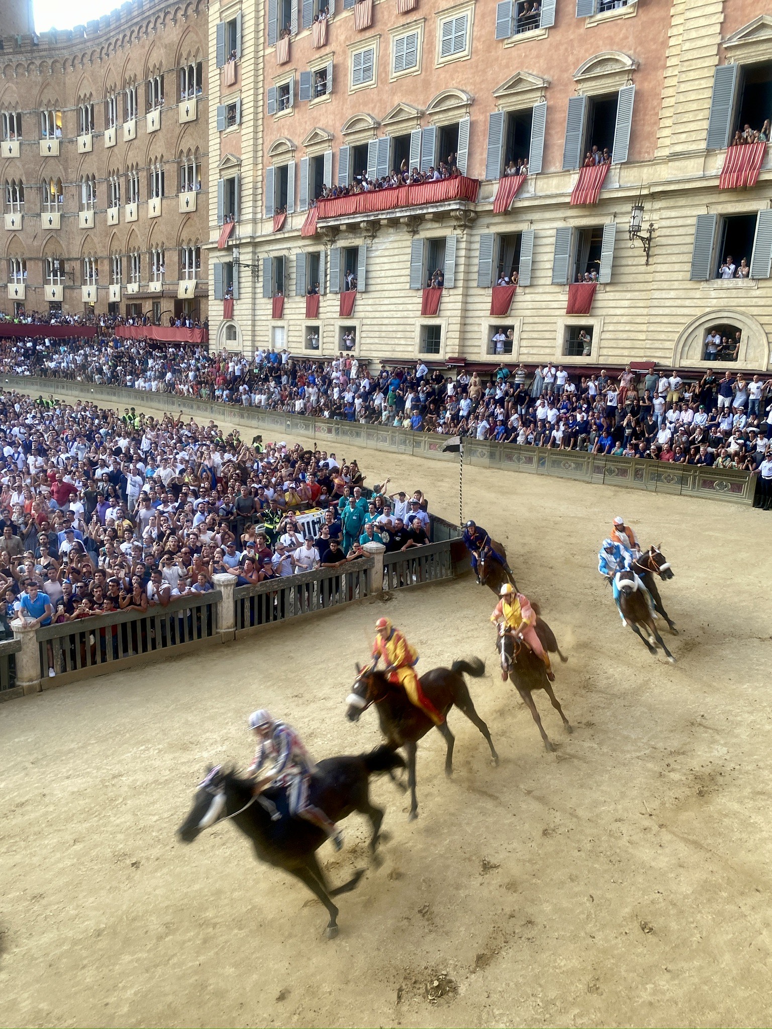 The Siena Palio horse race