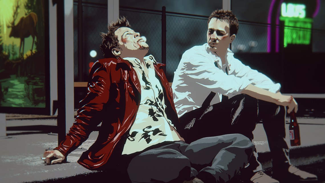 An illustration of Fight Club