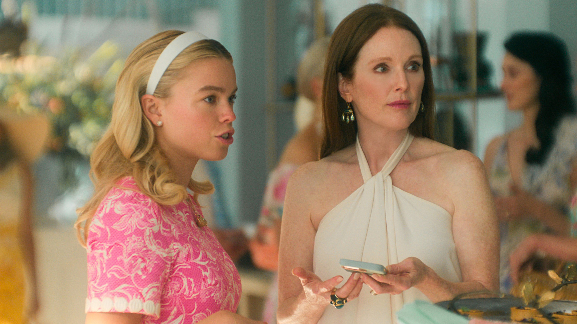 Julianne Moore and Milly Alcock in Sirens