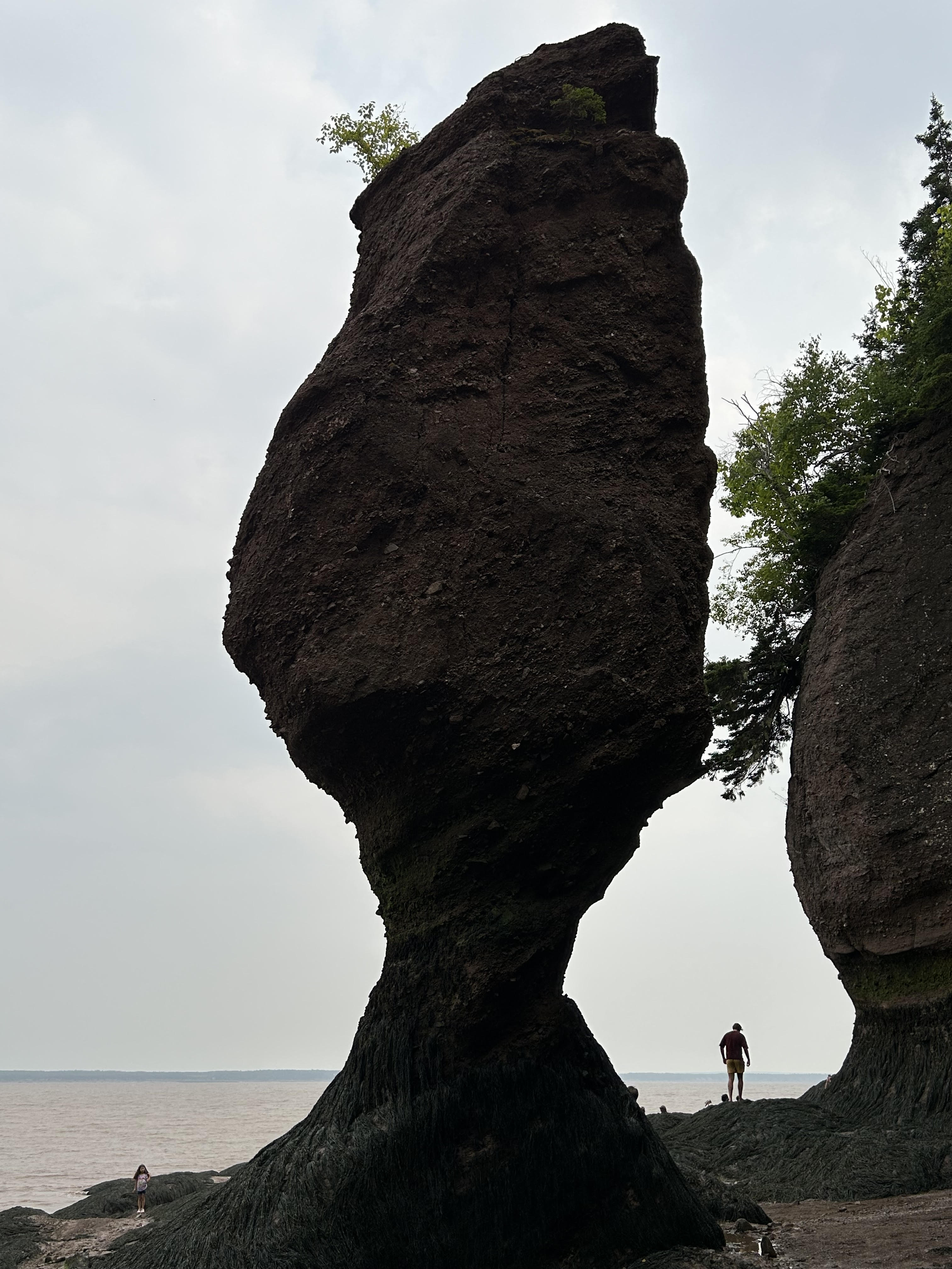 Hopewell Rocks Provincial Park in New Brunswick