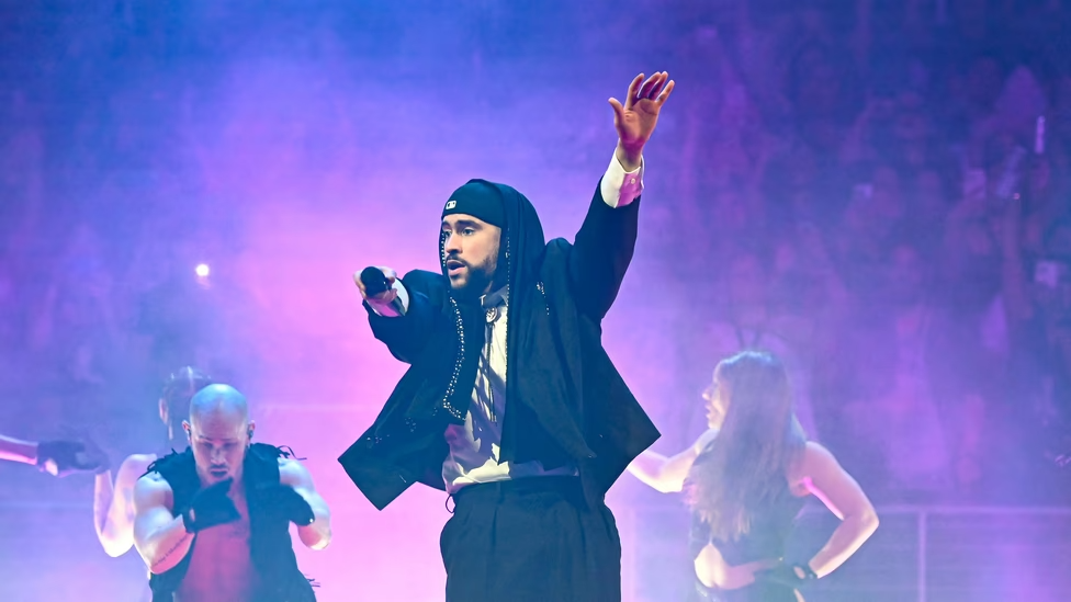 Bad Bunny in concert