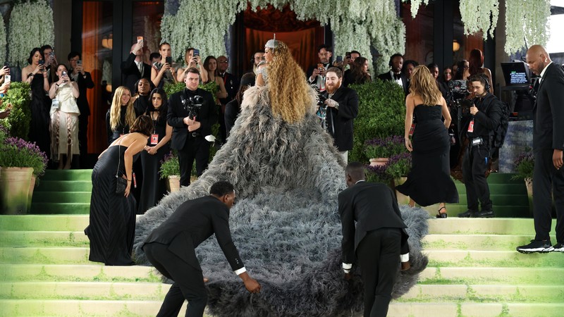 Beyoncé attends The 2026 Met Gala Celebrating "Costume Art" at the Metropolitan Museum of Art on May 04, 2026 in New York City.