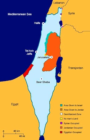 Map Of Israel Borders What Obama Meant by '1967 Lines' and Why It Irked Netanyahu   The 