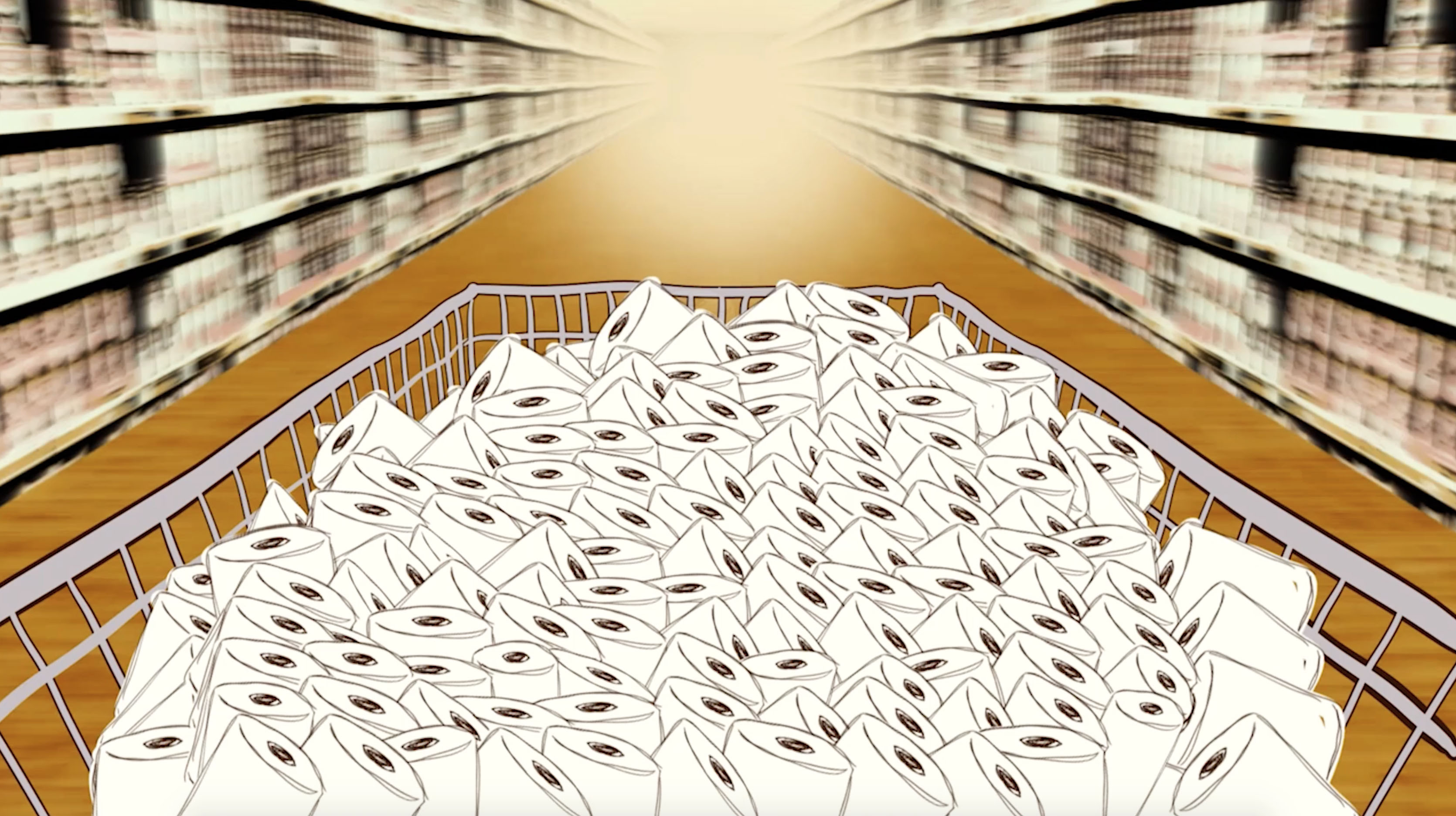Coronavirus panic: Why are people stockpiling toilet paper?