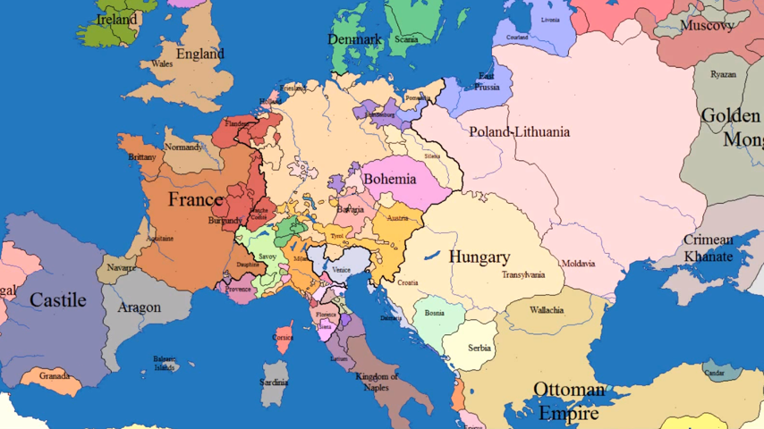 Map Year By Year An Epic Time-Lapse Map Of Europe Over The Past 1,000 Years - The Atlantic