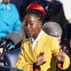 Amanda Gorman, a National Youth Poet Laureate, recites her poem "The Hill We Climb" during the inauguration of Joe Biden on January 20, 2021.