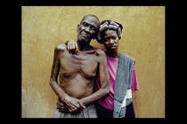 Chagos grandfather and granddaughter