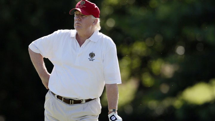 Trump golf polo