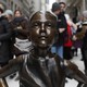 The "Fearless Girl" statue in New York