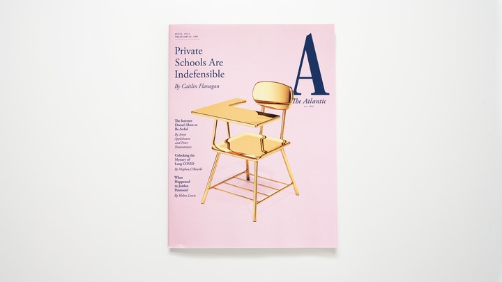 The Atlantic's April 2021 cover