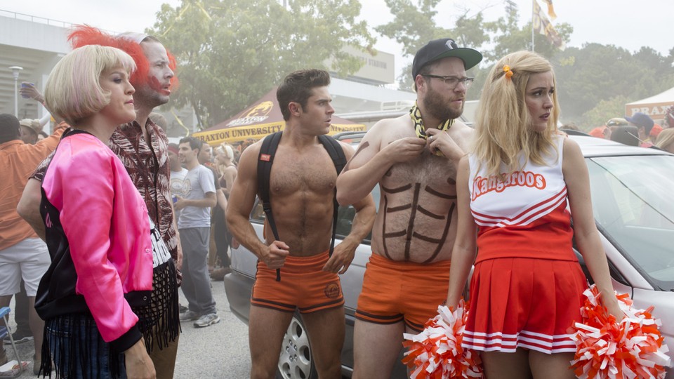 Neighbors 2' stars on Greek life parties, hazing