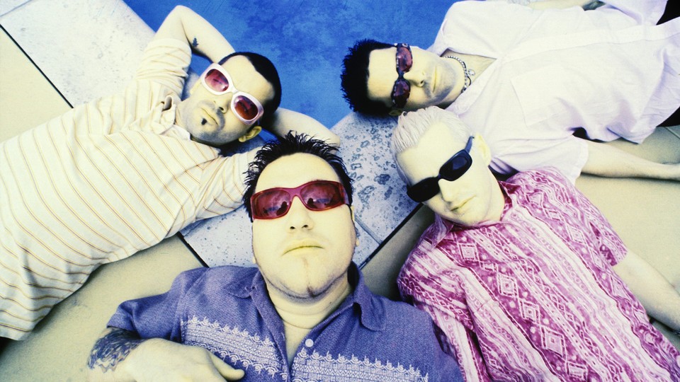 A photo of the band Smash Mouth in the 1990s
