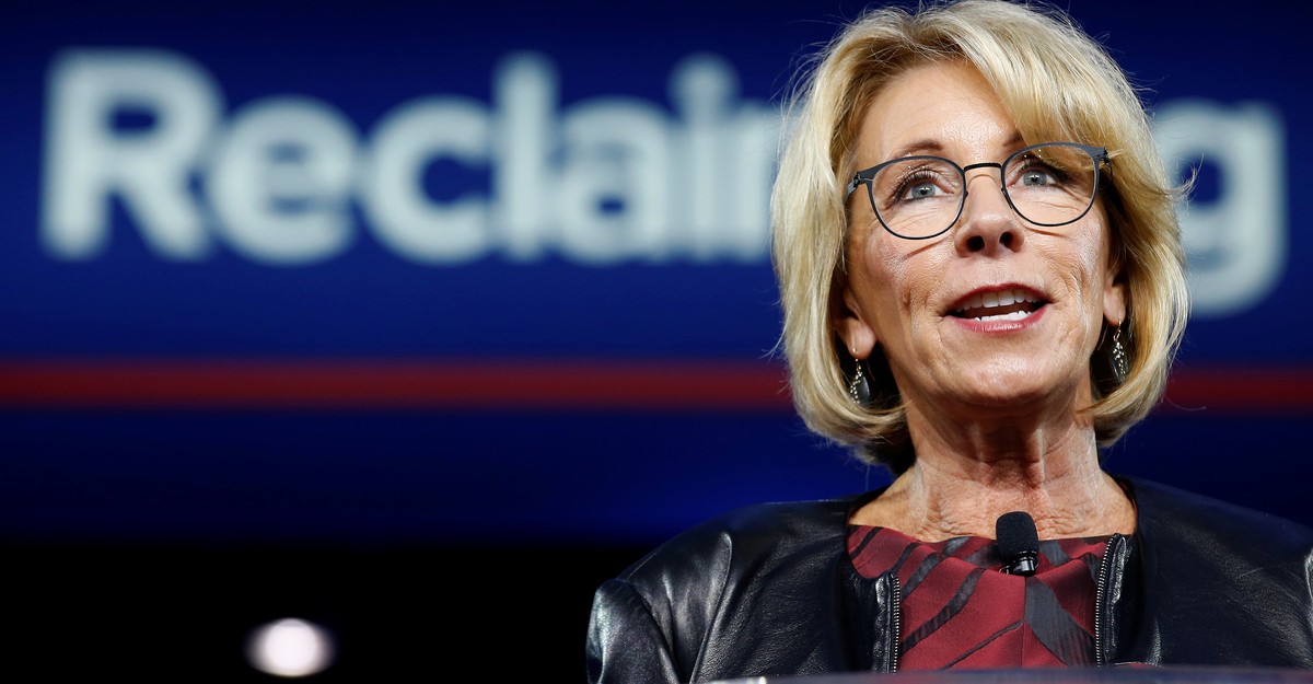 Michigan School-Rankings Changes Help DeVos-Founded Charter - The Atlantic