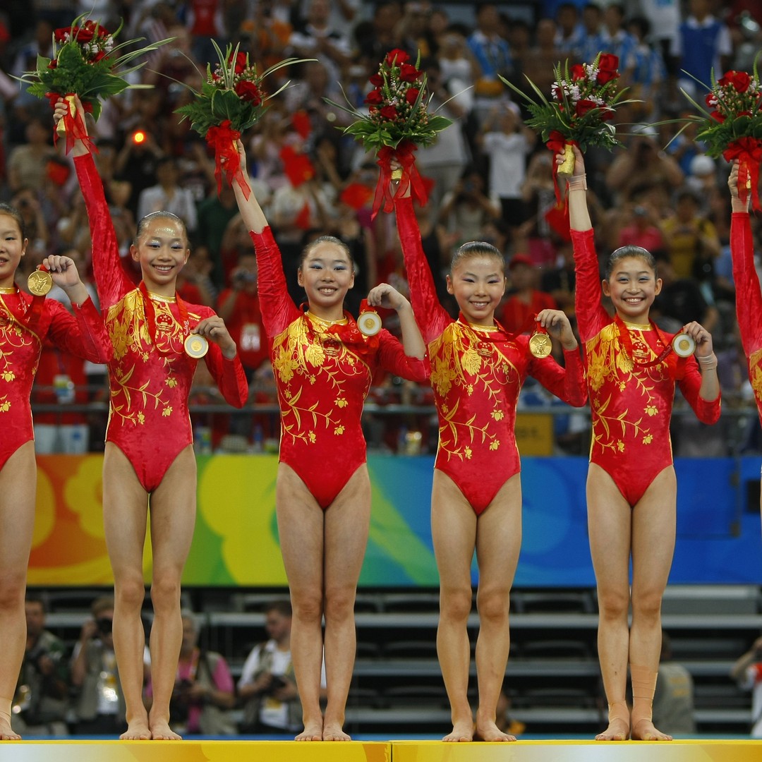 Age Is Just A Number For Chinese Gymnastic Team The Atlantic