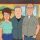 A still of the Hill family from an episode of the "King of the Hill" reboot.