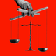 An illustration of the scales of justice transformed into a marionette