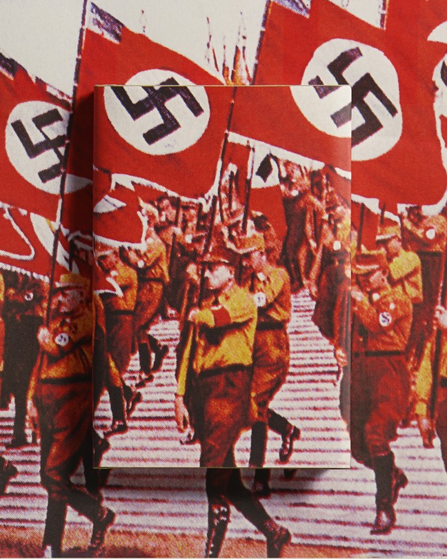 Nazis marching