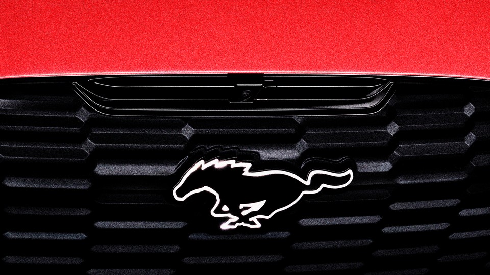 ford mustang car logo