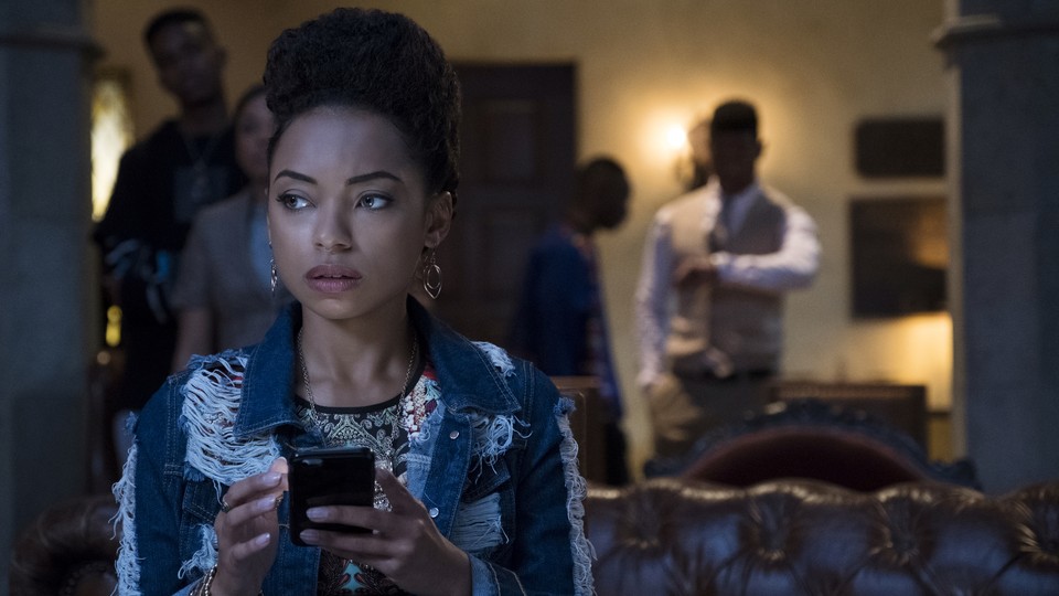 Logan Browning stars as Sam in Justin Simien's Netflix series 'Dear White People'