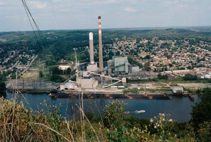 Photo of coal factory