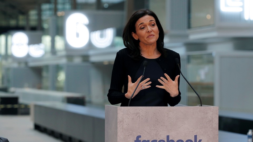 Sheryl Sandberg, Facebook’s chief operating officer, delivers a speech in Paris earlier this year.