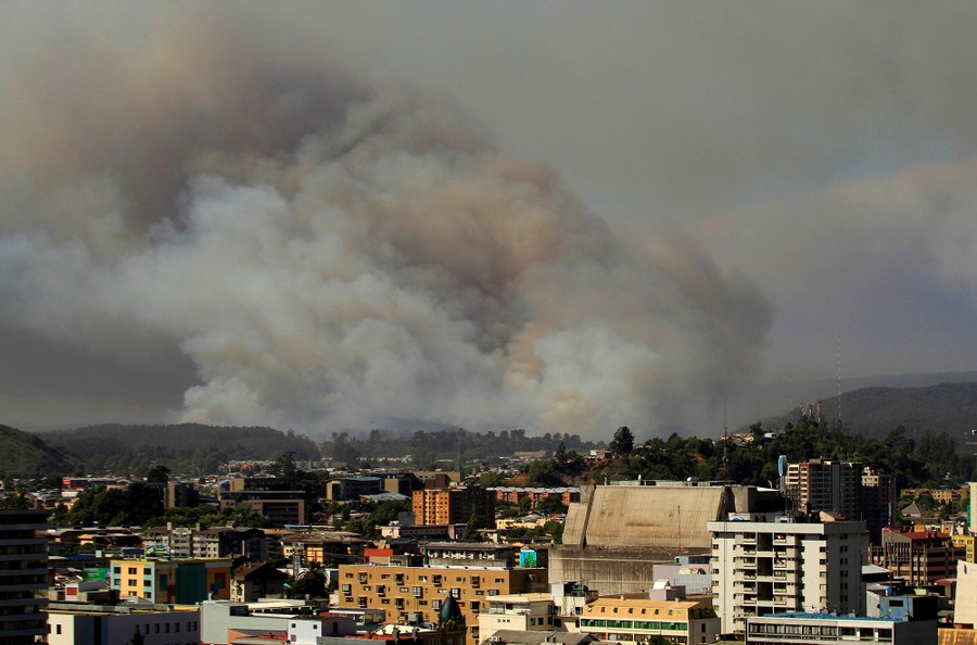 Worst Wildfires in Chile's History The Atlantic